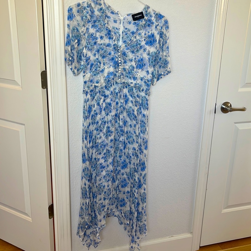 COPY - The Kooples blue floral dress